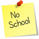 no school